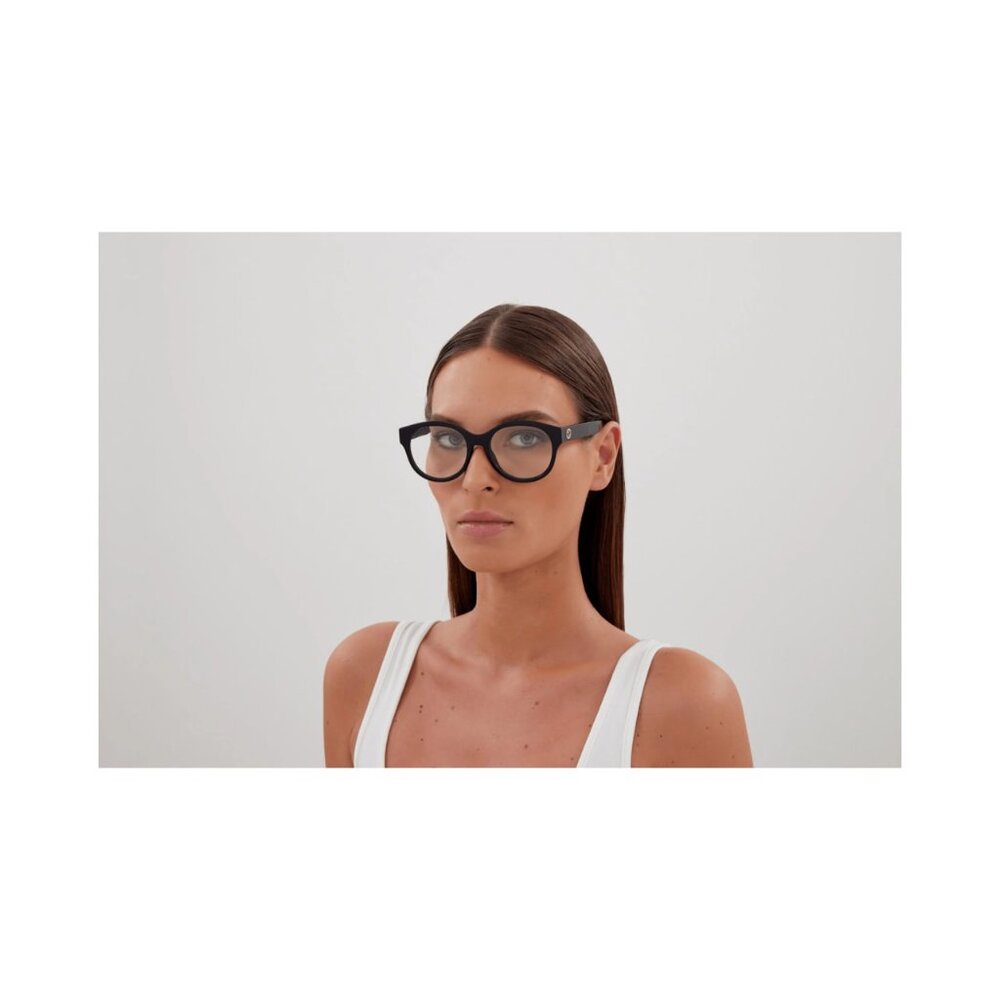 NEW GUCCI EYEGLASSES GUCCI GG1580O 003 OPAL VIOLET BLUE EYEWEAR - Picture 3 of 4